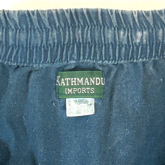 Kathmandu Imports Patchwork Harem Pants Boho Festival Drop Crotch Hippie Yoga OS - Picture 11 of 12